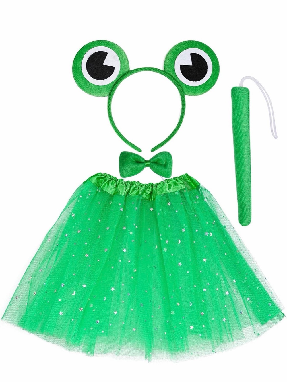 Green Frog Tutu Costume Set - Kids Dress-Up